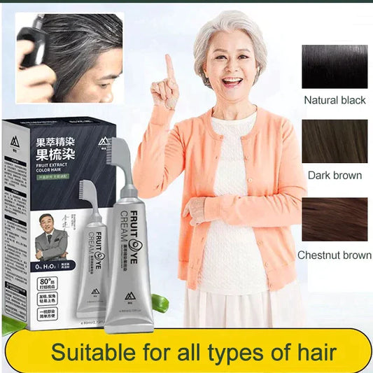 Fruit Essence Hair Dyeing Comb(50% OFF)