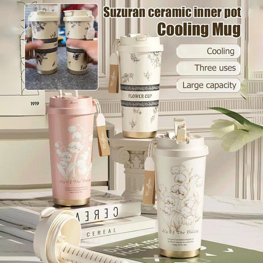 Stainless Steel / Ceramic Liner Insulation Cup