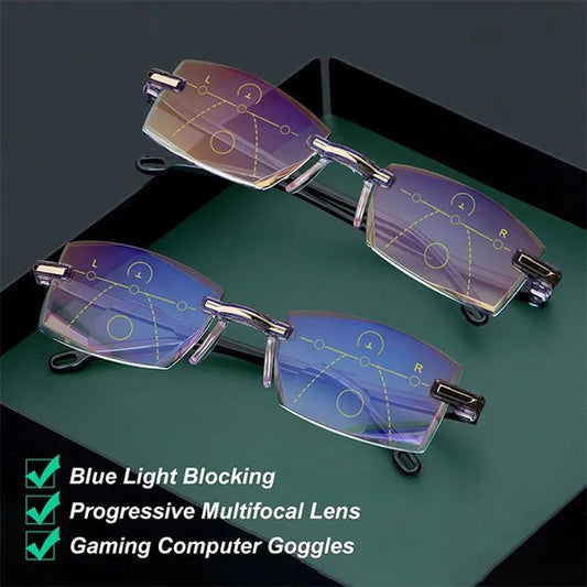 New Sapphire high hardness Anti-blue Dual-Use Reading Glasses(50% OFF)