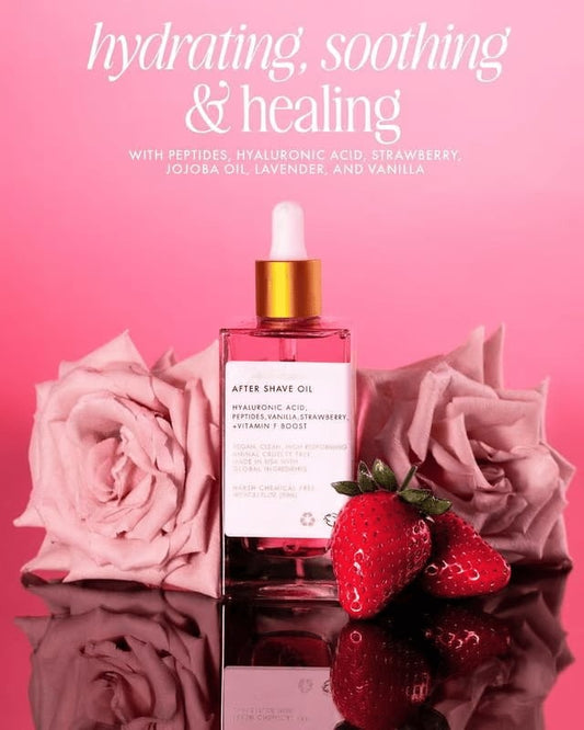🌺Spring Specials 50% OFF🌺After Shave Perfume Oil - Strawberry🍓& Vanilla Scent