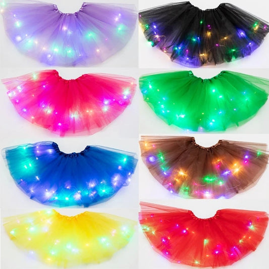 🔥Hot Sale🔥Magical & Luminous LED Tutu Skirt