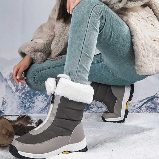 🎉Hot Sale🎉Women’s Non-Slip Warm Zipper Snow Boots