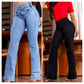 🔥Hot Sale🔥Stretch Flare Jeans With A High Waist