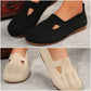 Women Walking Comfortable Breathable Knit Flats Shoes