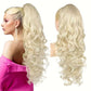 Clip-on Wavy Ponytail Extension