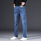 😎New Arrival👖Men's Elastic High Waist Straight Leg Jeans