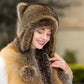 ❄️Winter Specials❄️ Raccoon Tail Fur Parent-Child Plush Hat