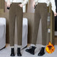 🔥 50% OFF! 💫WOMEN'S WARM TROUSERS - High Waist with Fleece Lining, Optimal Comfort for Winter, Ideal for Sports and Leisure❄️👖