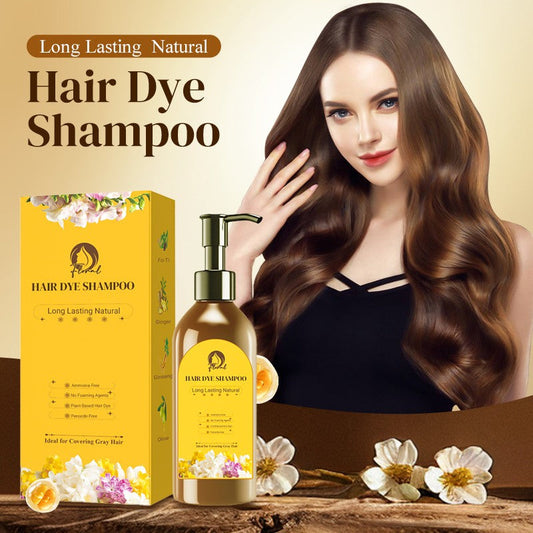 ❤️‍🔥Hot Sale 49% OFF✨Long Lasting Natural Hair Dye Shampoo