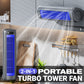 🔥Hot Sales  50% OFF❄️2-in-1 Portable Turbo Tower Fan❄️