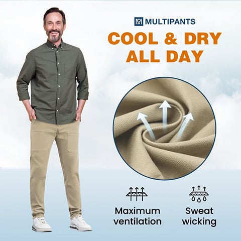 🔥HOT SALE 50% OFF🥰 MultiPants – High Stretch Multi-pocket Durable Cargo Pants