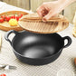 🎅Christmas Hot Sale🎁Uncoated Thick Iron Pot