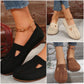 Women Walking Comfortable Breathable Knit Flats Shoes