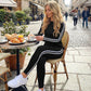 Women's 2-Piece Long Sleeve Tracksuit Set