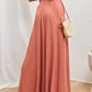 Solid Color High Waist Pants