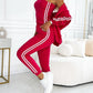 Women's 3-Piece Baseball Vest Jacket and Pants Set