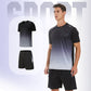 🎁Summer Hot Sale 50% OFF☀️Men’s Loose-Fit Breathable Quick-Drying Athletic T-Shirt & Shorts Tracksuit🏃