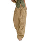 ⏳Time-Limited Special⏰Voluminous Lantern Trousers – Pleated, Drawstring Waist, Pockets 🍁