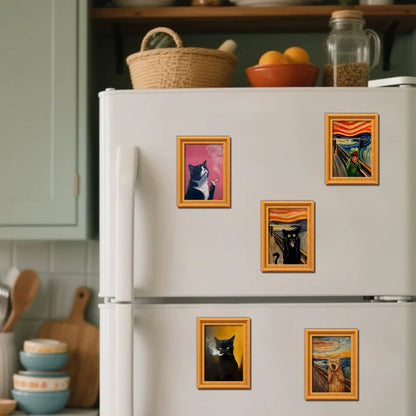 🐱✨Handmade Cute Cat Refrigerator Magnets