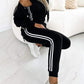 Women's 3-Piece Baseball Vest Jacket and Pants Set