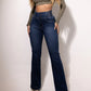 🔥Hot Sale🔥Stretch Flare Jeans With A High Waist