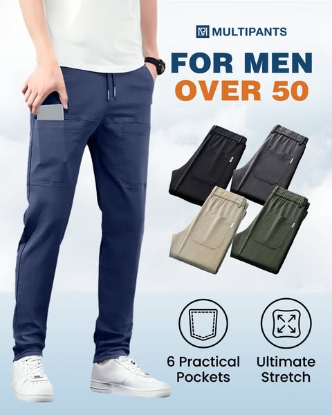 📢📢50% OFF !! ⏰50K+ SOLD!⚡MultiPants – High Stretch Multi-pocket Durable Cargo Pants