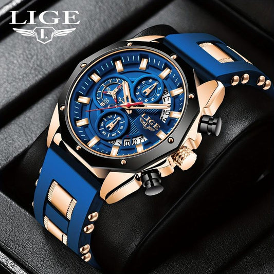 ⌚ 50% OFF NOW! 💪 Men's Outdoor Waterproof Sport Quartz Watch – Chronograph, durable & water-resistant – Perfect for sports, travel & daily wear 🏃‍♂️