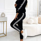 Women's 3-Piece Baseball Vest Jacket and Pants Set