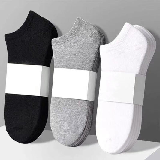 100% cotton breathable ankle socks