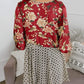 🌸Women's Floral Kimono Ruffle Sleeve Tie Cardigans Flowy Boho Loose Cover Ups