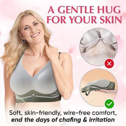 Lifting Anti-Sagging Wireless Push-up Bra