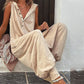 Women's Relaxed Hooded Sleeveless Jumpsuit