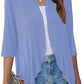 Casual Lightweight Cardigans With Open Front For Women
