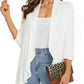 Casual Lightweight Cardigans With Open Front For Women