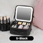 📢📢50% OFF !! ⏰Flawless Makeup Anywhere – Portable LED Mirror Makeup Bag!✨