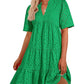 🌸Spring Specials🌸Elegant Hollow Out Lace Ruffle Casual Mini Dress