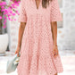 🌸Spring Specials🌸Elegant Hollow Out Lace Ruffle Casual Mini Dress