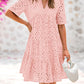 🌸Spring Specials🌸Elegant Hollow Out Lace Ruffle Casual Mini Dress