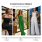 ⏳LAST DAY SALE 49% OFF💕Strapless Crinkle Wide-Leg Jumpsuit
