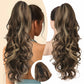 Clip-on Wavy Ponytail Extension