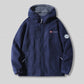 Double-Layer Fleece Hooded Jacket