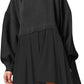 Womens Oversized Sweatshirt Dress Crewneck Mini Dress