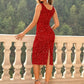 🎄Christmas Sale 49% OFF🔥Women's Round Neck Sleeveless Party Gliter Dress