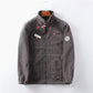 Double-Layer Fleece Hooded Jacket