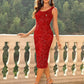 🎄Christmas Sale 49% OFF🔥Women's Round Neck Sleeveless Party Gliter Dress