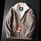 Double-Layer Fleece Hooded Jacket