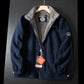 Double-Layer Fleece Hooded Jacket
