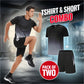 🎁Summer Hot Sale 50% OFF☀️Men’s Loose-Fit Breathable Quick-Drying Athletic T-Shirt & Shorts Tracksuit🏃