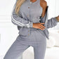 Women's 3-Piece Baseball Vest Jacket and Pants Set