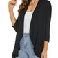 Casual Lightweight Cardigans With Open Front For Women